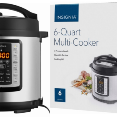 Insignia 8-Quart Multi-Function Pressure Cooker Only $39.99 Shipped (Regular $119.99)!