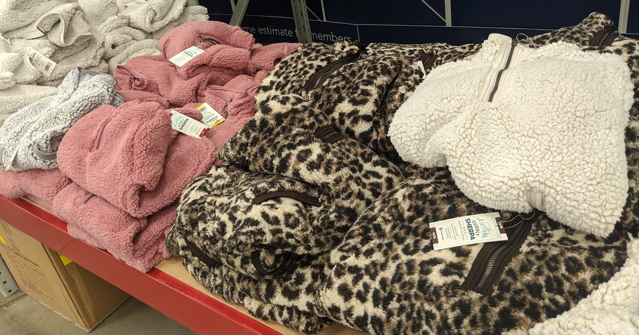 sam's sherpa pullover