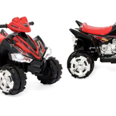 12V Battery Powered Quad ATV Ride-On Toy More Than 50% Off!
