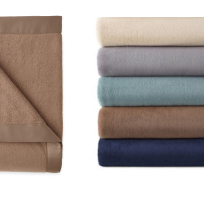 Home Expressions Micro Fleece Satin Trim Blankets Starting at $12.59