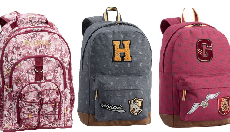 harry potter backpack pottery barn
