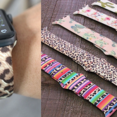 Huge Selection of Printed Bands for Apple Watch $8.99 Shipped – Today Only!