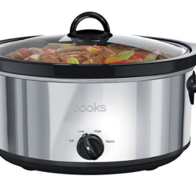 Cooks 6-Qt. Stainless Steel Slow Cooker $16.99!!!