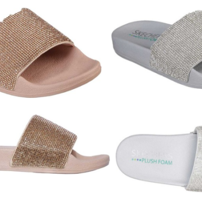 Skechers Pop Ups Stone Age Slide Sandals for Women –  50% Off + Free Shipping!!