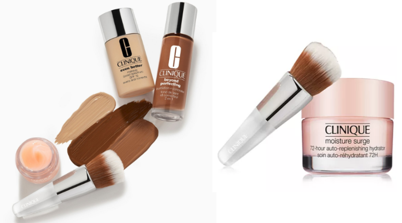 Receive a FREE 2 pc. Perfect Canvas Kit with any Clinique Foundation