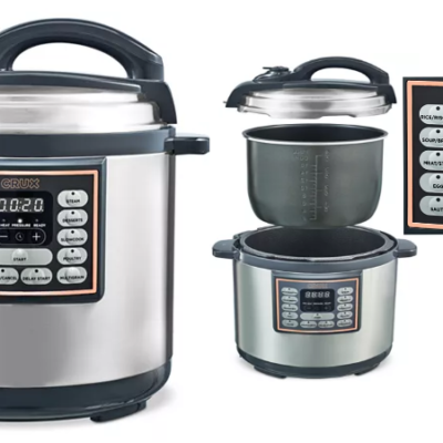 Crux 8-Qt. 10-In-1 Programmable Multi-Cooker 58% Off!!!