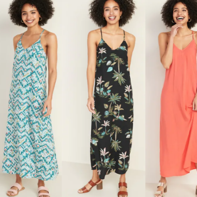 $12 Maxi Dresses (Regular $34.99) at Old Navy – Today Only!