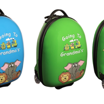 Going to Grandma’s Hard Shell Luggage with Wheels on Sale + 25% Off & Free Shipping