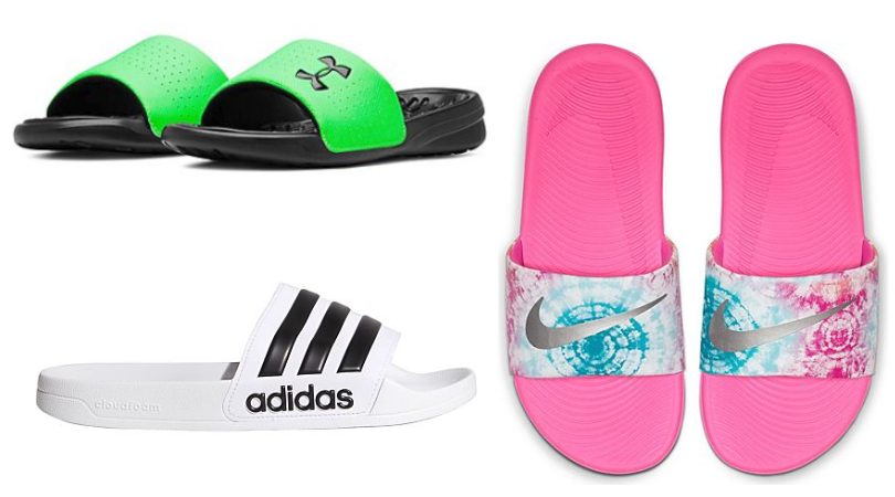 women name brand slides