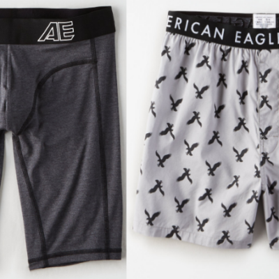 American Eagle Men’s Underwear Only $7 (Regular up to $17.95) or 3 Pairs for $13