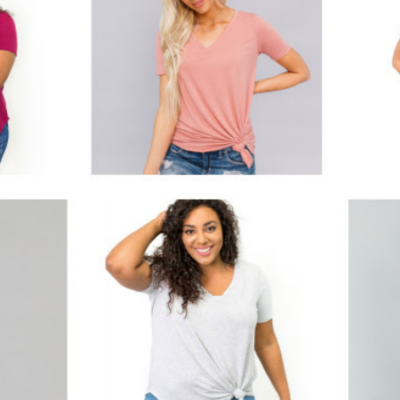 Jagger & Joanna Perfect Boyfriend Tees Only $8 – $10 (Regular $24.95) – Sizes S – 3XL!