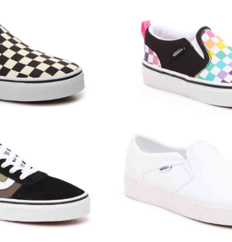 dsw youth vans