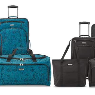 American Tourister Riverbend 4-Piece Spinner Luggage Set Only $49.99 (Regular $280)!