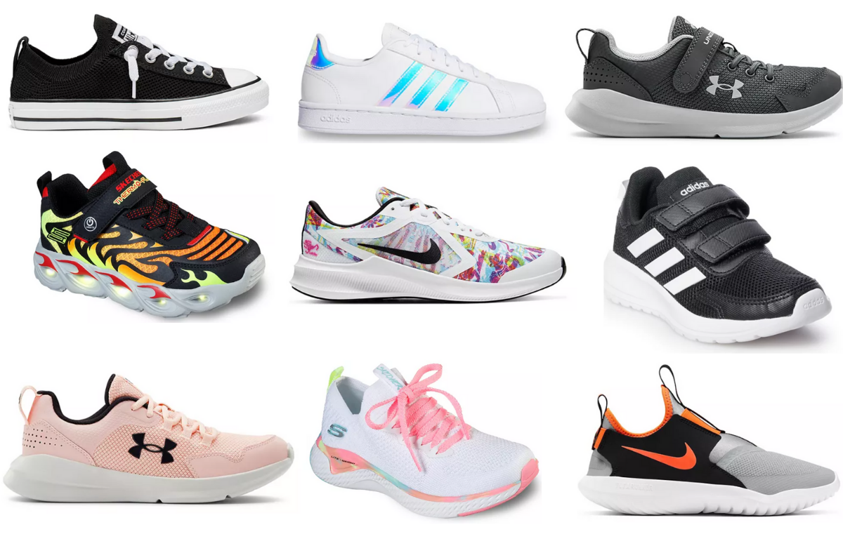 Kohl's Name Brand Athletic Shoes for Kids Only $25 + Earn Kohl's Cash  (Nike, Converse, Adidas & More)!