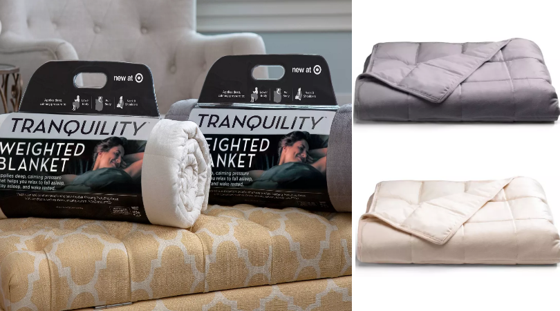 Tranquility 12lbs Weighted Throw Blanket Only $30 (Regular $49.99