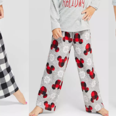 Holiday Pajama Pants for Toddlers and Kids Only $3.50 Shipped!