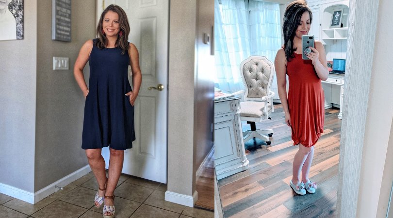 time and tru shirt dress