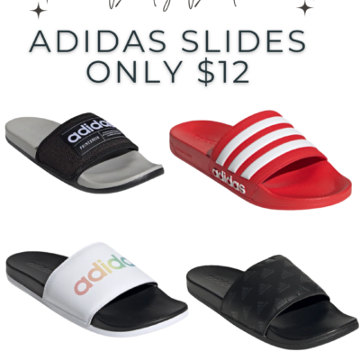 Adidas Slides Only $11.11 (Regular $35 – $40)!