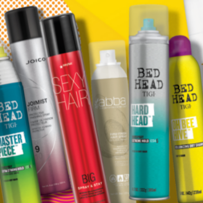 Salon Brand Hairsprays, Texture Sprays and Dry Shampoos Only $11.48!