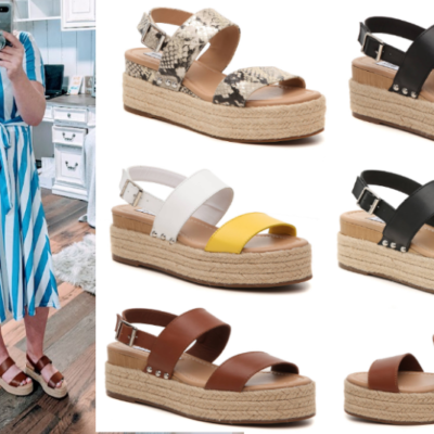 Steve Madden Fifer Wedge Sandals Only $12 ($90 Value)!