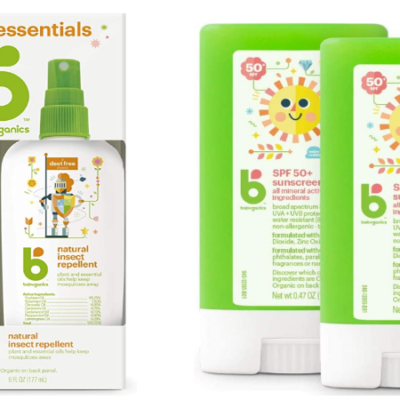 Babyganics Sunscreen and Bug Spray Deals!
