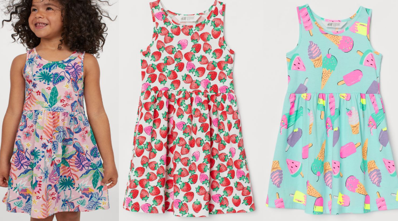 h&m girls summer dresses