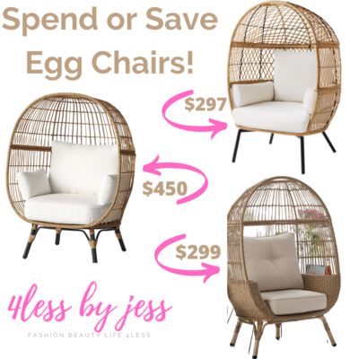Spend or Save? Egg Chairs!
