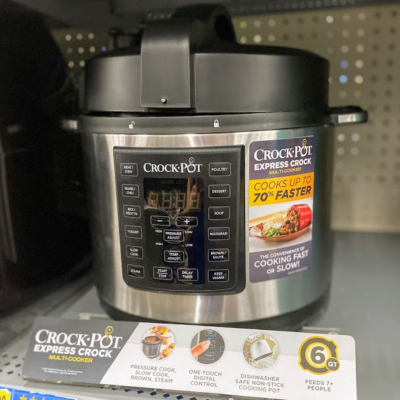 Crock-Pot Express Crock 6qt Pressure 8-in-1 Multi-Cooker Only $29.99 (Regular $109.99)!