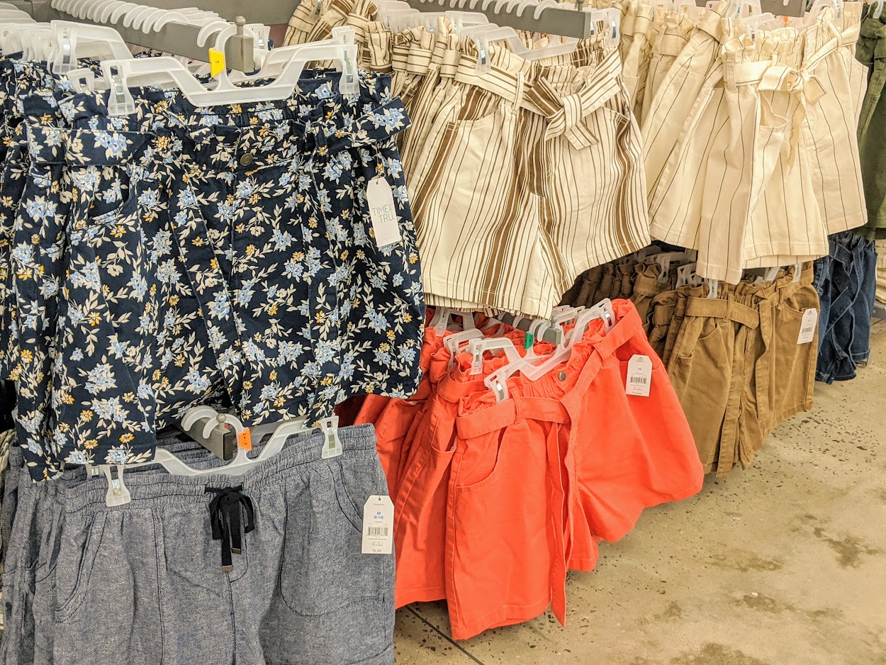 This image has an empty alt attribute; its file name is time-and-tru-tie-waist-shorts.jpg