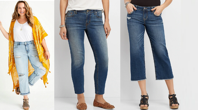 $20 Cropped \u0026 Capri Jeans from Maurices 