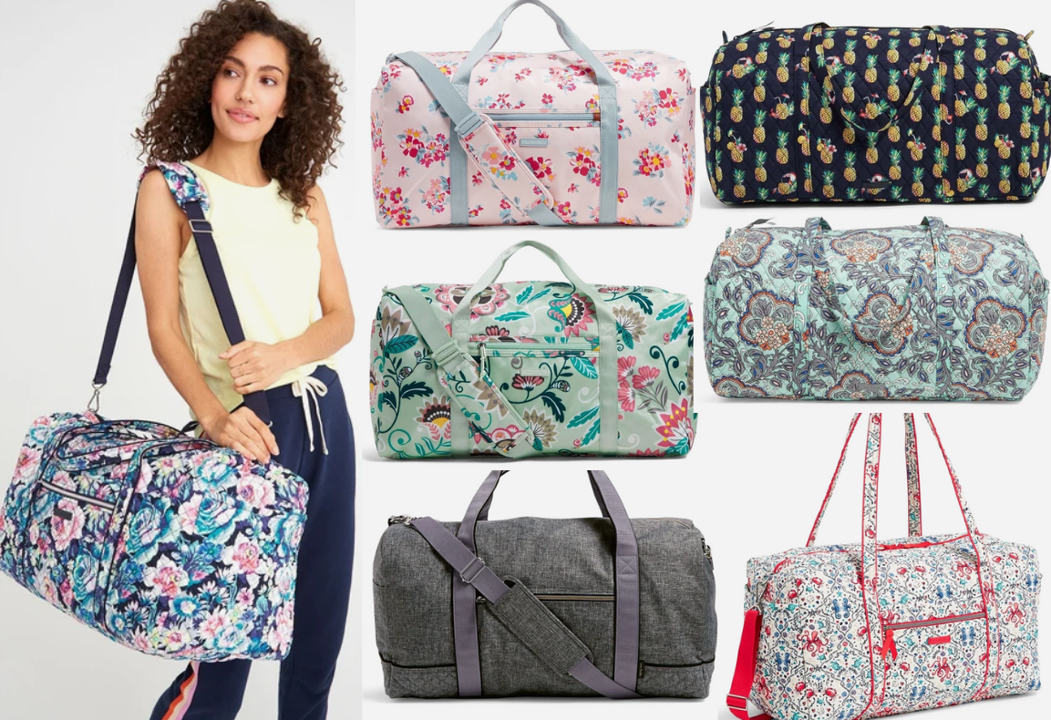 Vera Bradley Large Duffle & More $25.55