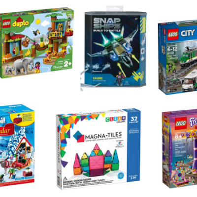Save Big on LEGO, Magna-Tiles, Playmobil and more – Today Only!