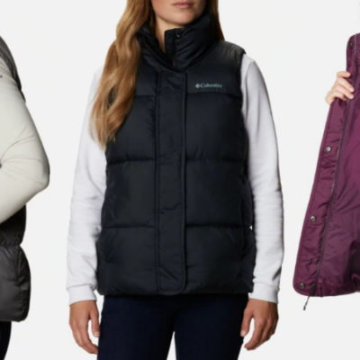 Columbia Women’s Pioneer Summit Vest Only $40 (Regular $100)!