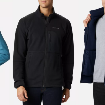 Men’s Columbia Rapid Expedition Full Zip Fleece Jacket – 68% Off!