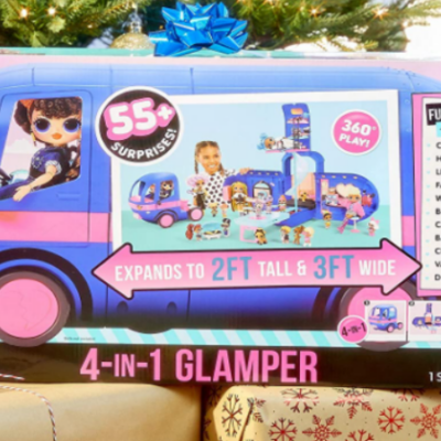 LOL Surprise 4-in-1 Glamper Fashion Camper with 55+ Surprises – Deal!