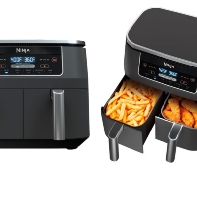 Ninja Foodi 4-in-1 8-qt. 2-Basket Air Fryer with DualZone Technology Only $99!