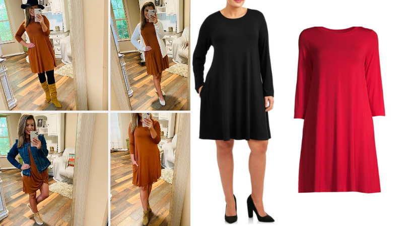 walmart swing dress