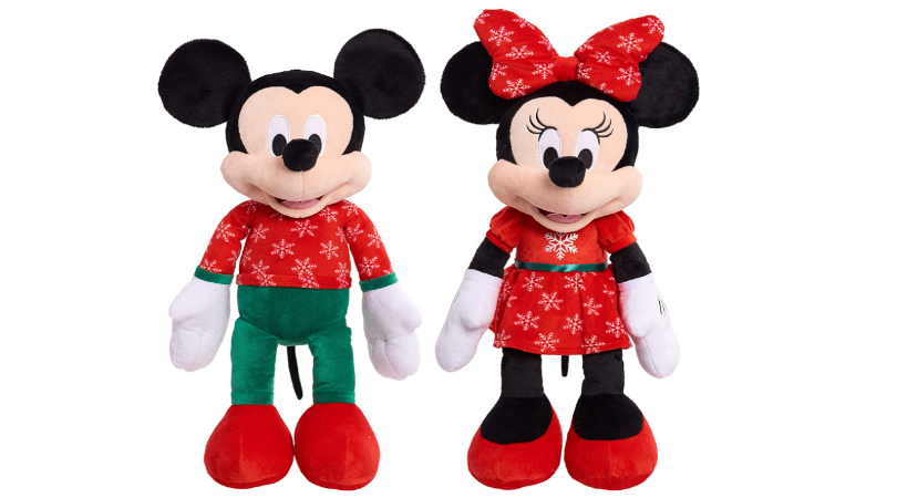 christmas mickey plush 2020