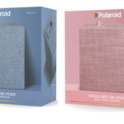 Polaroid Portable Fabric Cube Speaker Only $15 (Regular $49.99)!