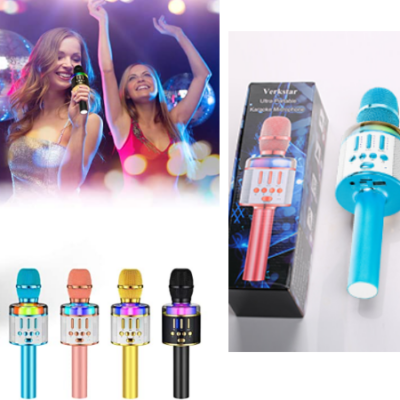Bluetooth Karaoke Singing Microphone – 50% Off Code!