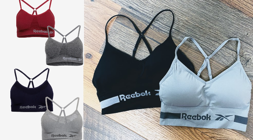 Reebok Women's Seamless Bralette 2-Pack Only $15 Shipped (Regular $24.99)!