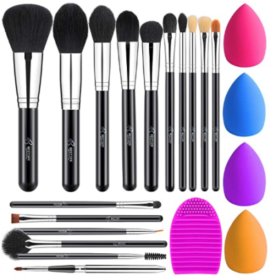 BESTOPE 18 pc. Makeup Brush Set – New 50% Off Code!