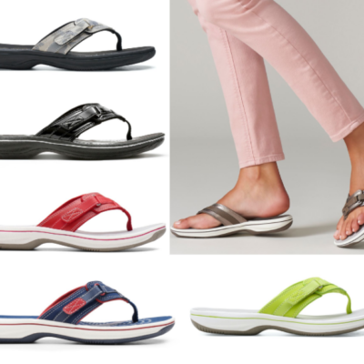 Clarks Women’s Cloudsteppers Sandals Only $20 (Regular $55)!