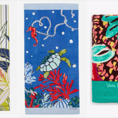 Vera Bradley Beach Towels Only $17.50 (Regular $45)!