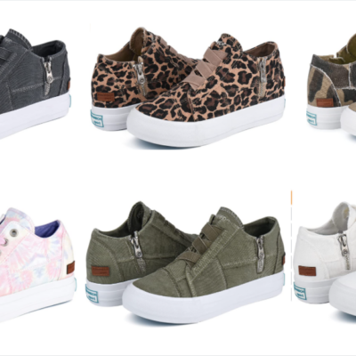 JENN ARDOR Womens Wedge Sneakers – 50% Off!