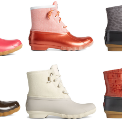 Hot Deals on Sperry Saltwater Boots & More!
