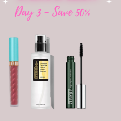 Ulta 21 Days of Beauty Day 3 – 50% off Clinique Mascara and More!