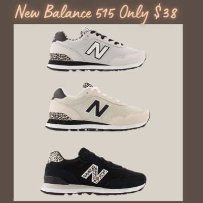 New Balance Women’s 515 Only $37.49 (Regular $74.99)!