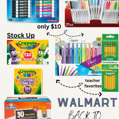 Walmart Back to School Deals are Here!